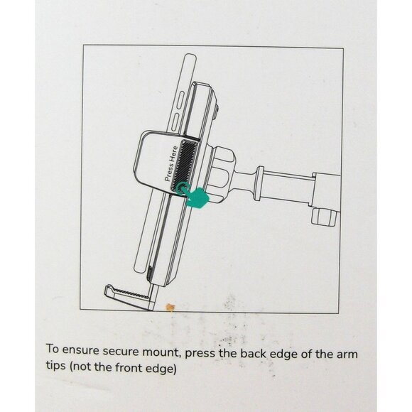 Car Phone Holder Dashboard Windshield Phone Mount Universal for iPhone Samsung - Picture 4 of 4